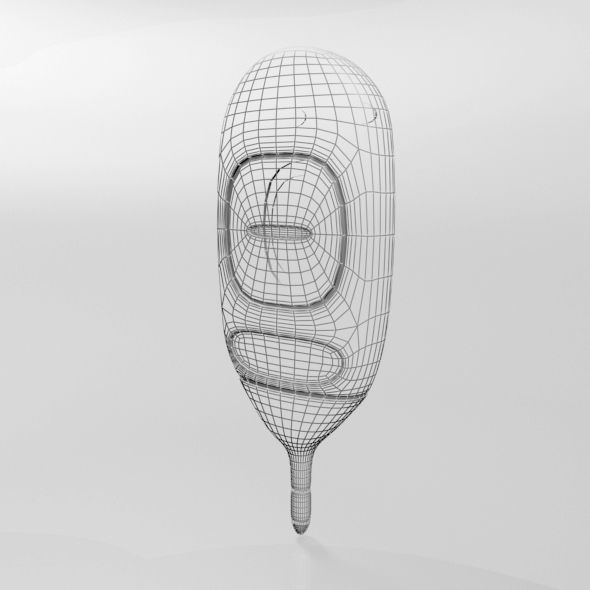 Rectal Thermometer 01 3D model_12