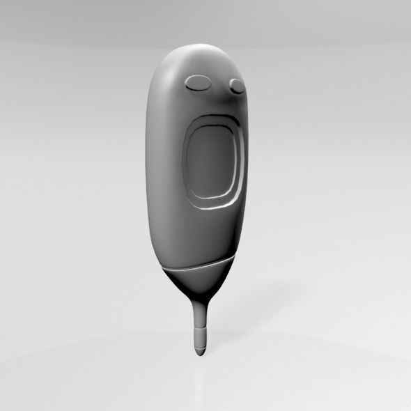Rectal Thermometer 01 3D model_15