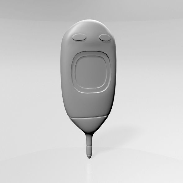 Rectal Thermometer 01 3D model_14