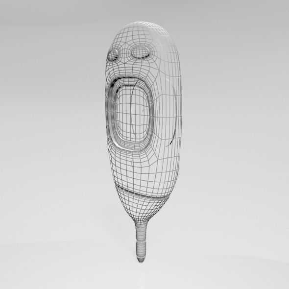 Rectal Thermometer 01 3D model_9