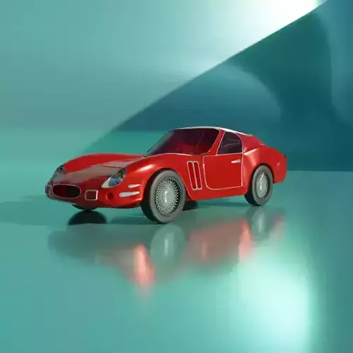 Ferrari 250 GTO 3D Model 