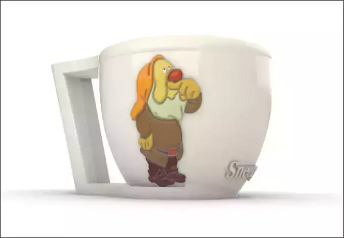 Decorative Cup Sneezy