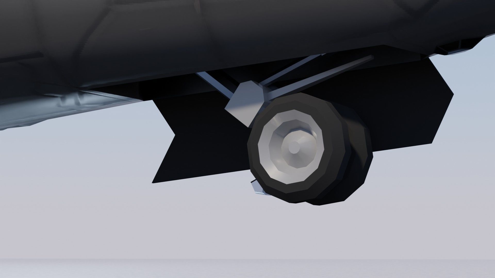 Lockheed Martin F-35 Lightning II Low-poly 3D model_26