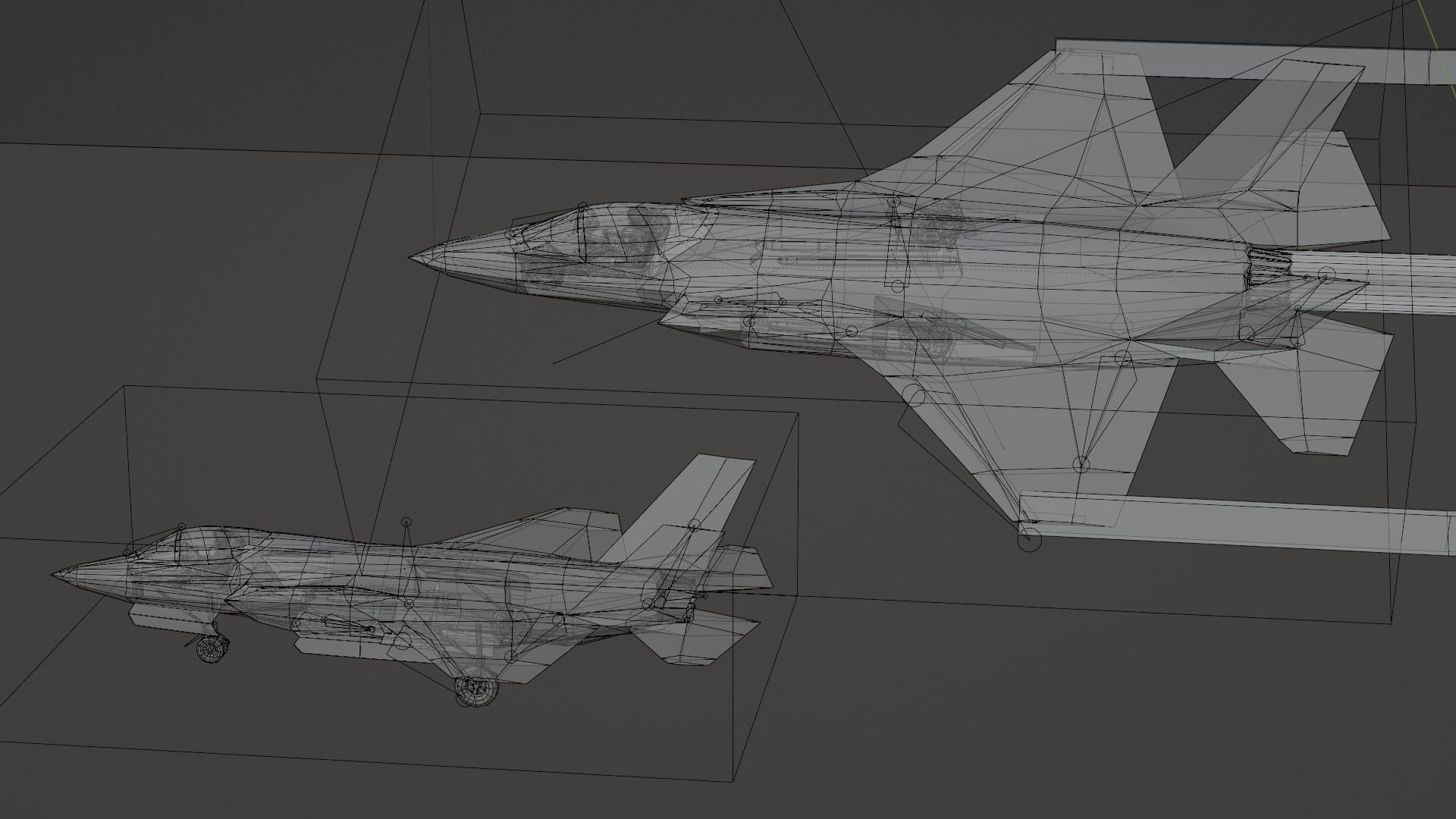Lockheed Martin F-35 Lightning II Low-poly 3D model_18
