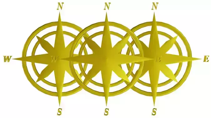 Basic Gold Compass
