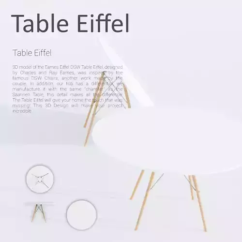 Table Eiffel 