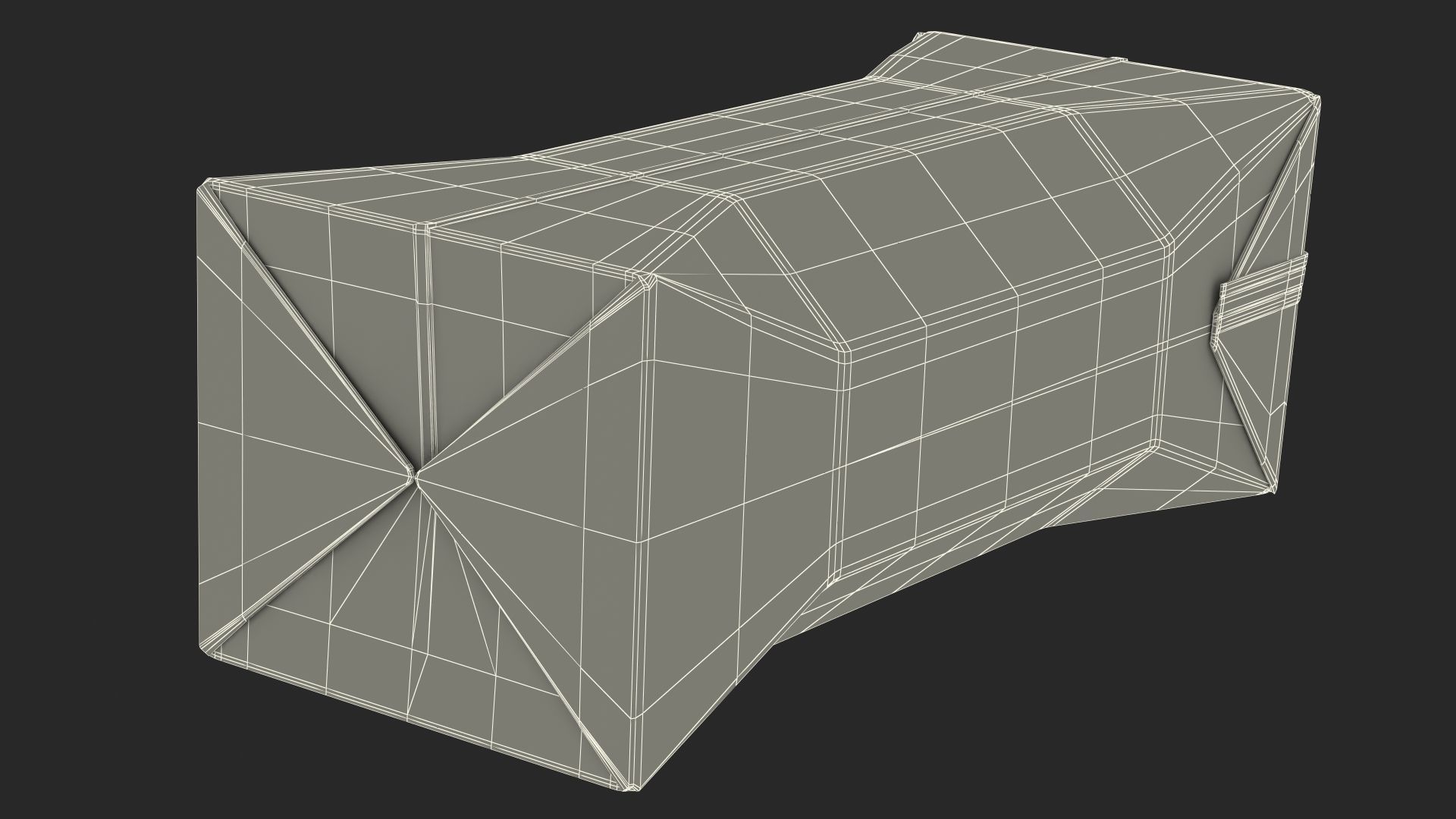 Mockup Small Aseptic Carton with Cap Green 3D model_19