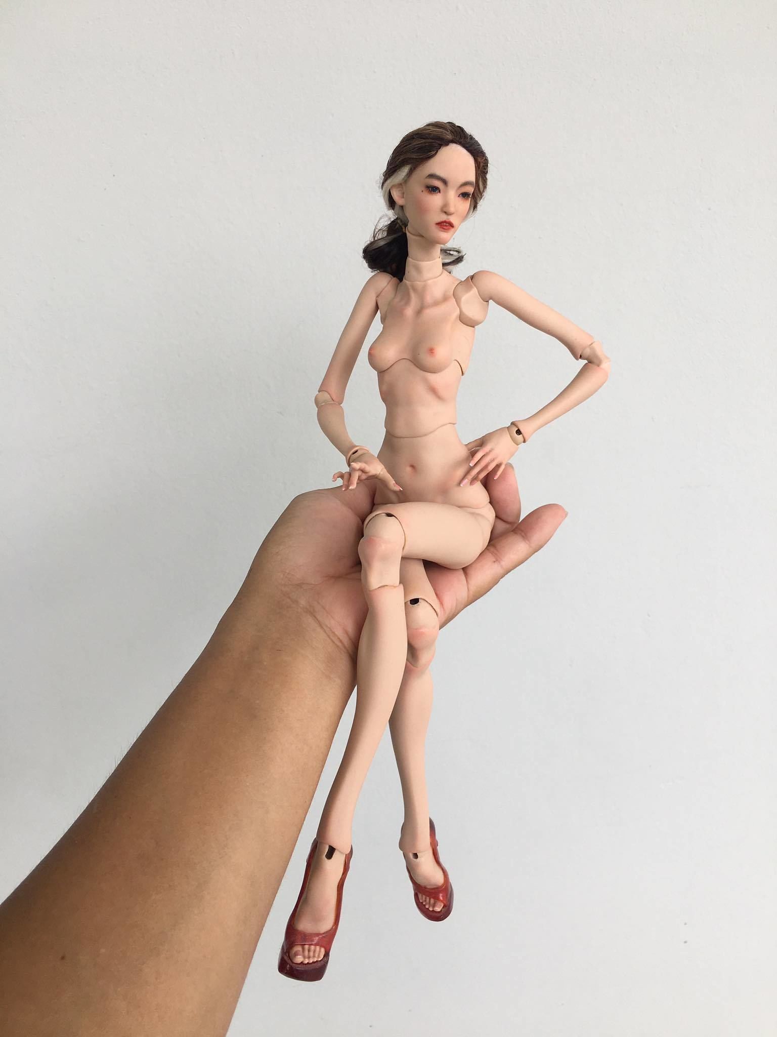 Fasion BJD doll 40 cm 3D print model_2