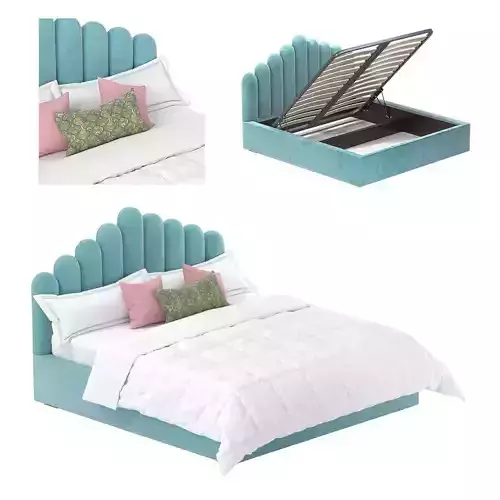 Bed Dimond Free 3D model