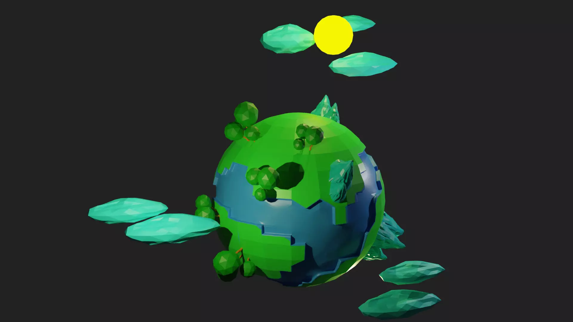 A Round Globe 3D model_0