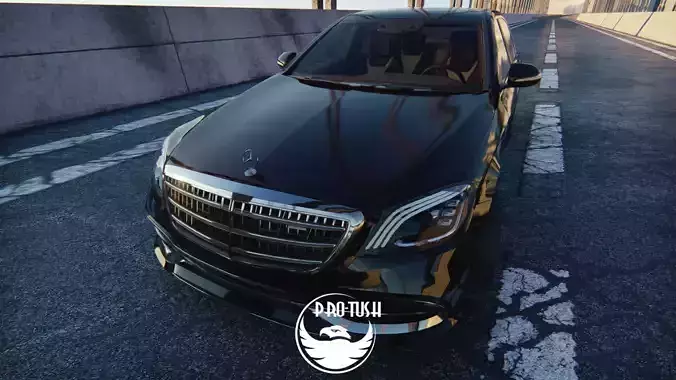Mercedes s650 3D model