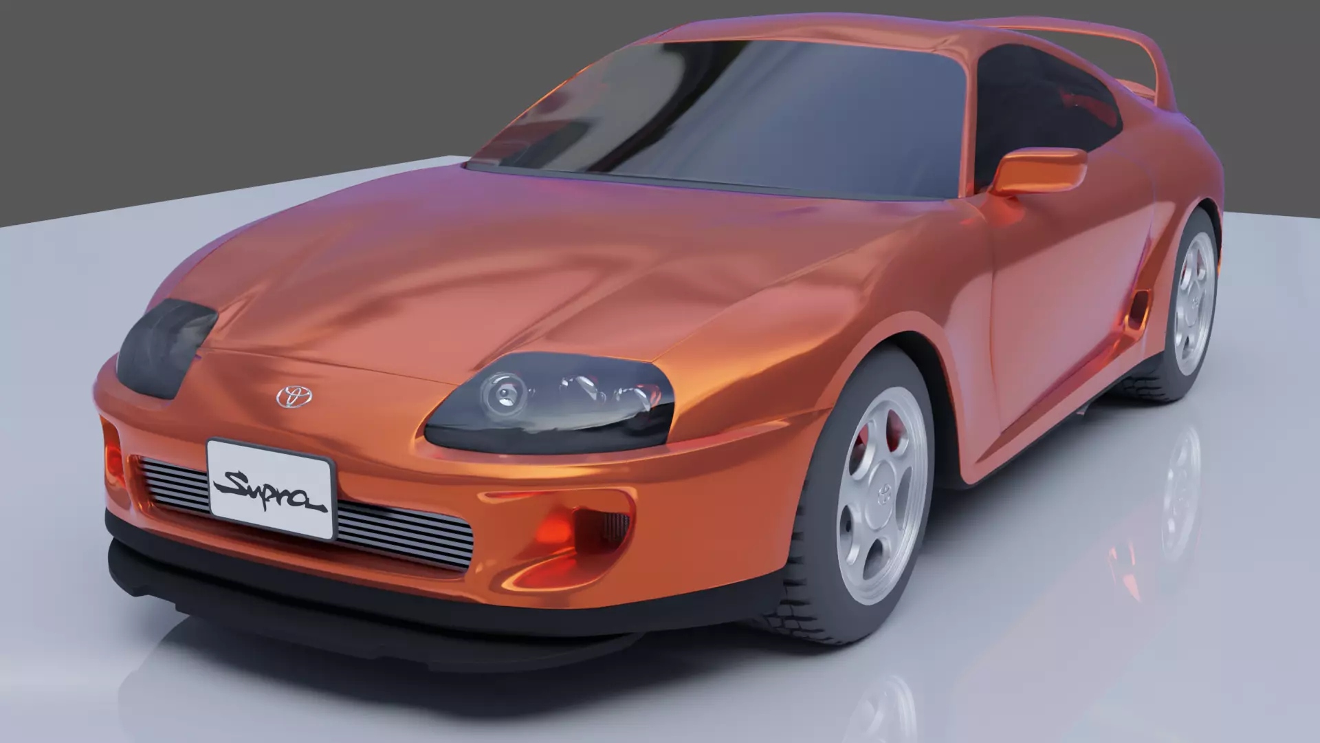 Toyota Supra  3D model_0