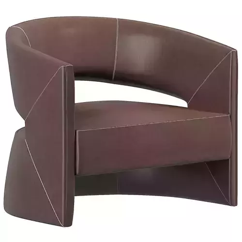 SILLON lounge chair leather