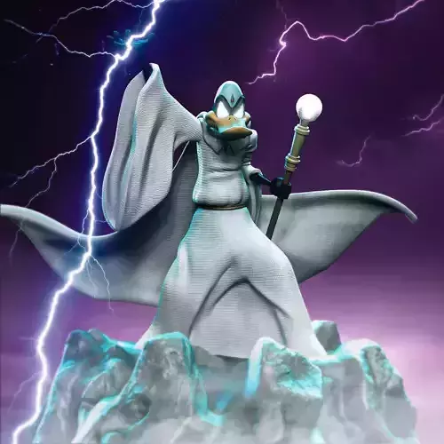 daffy duck the mage 3D print model
