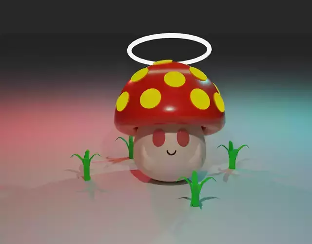 A Cute Little Mushroom
