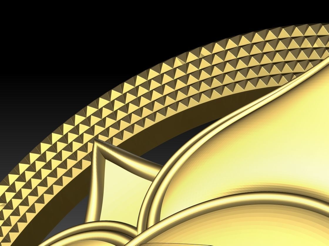 Muladhara chakras pendant 3D model for printing 3D print model_5