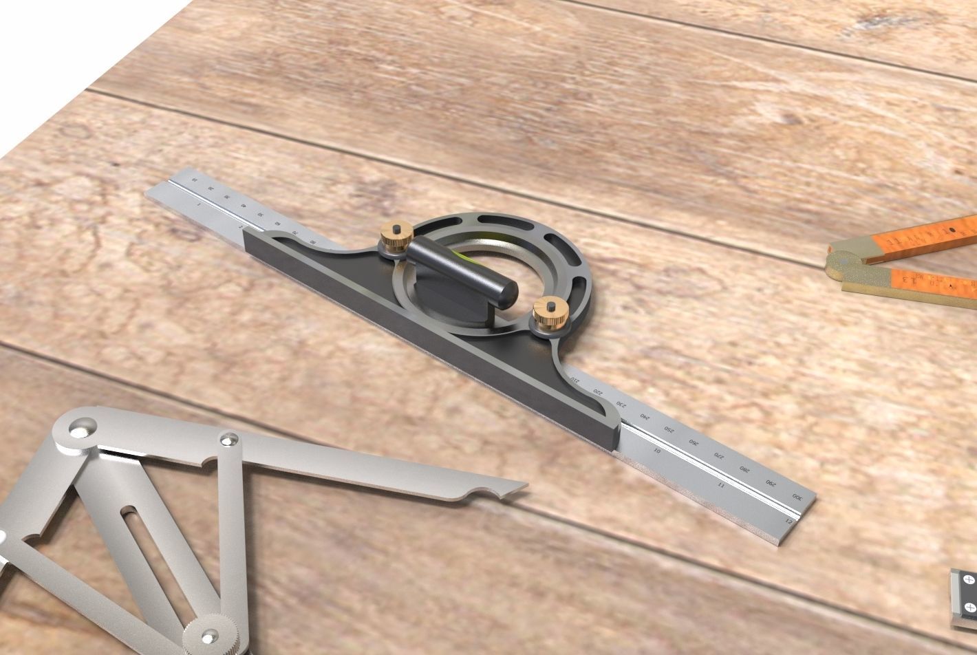 Hand tools complete 3d model 3D model_4