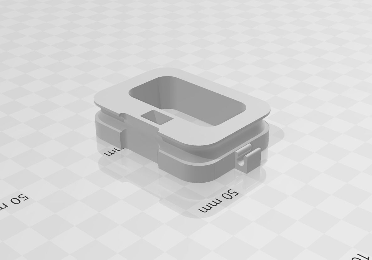 Huawei band 6 charge stand 3D print model_7