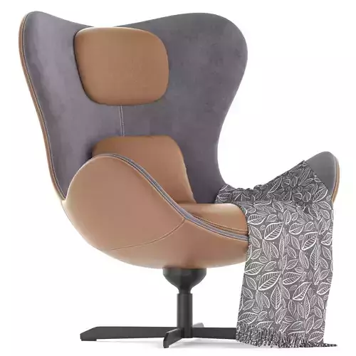 Lazy Armchair 3D model