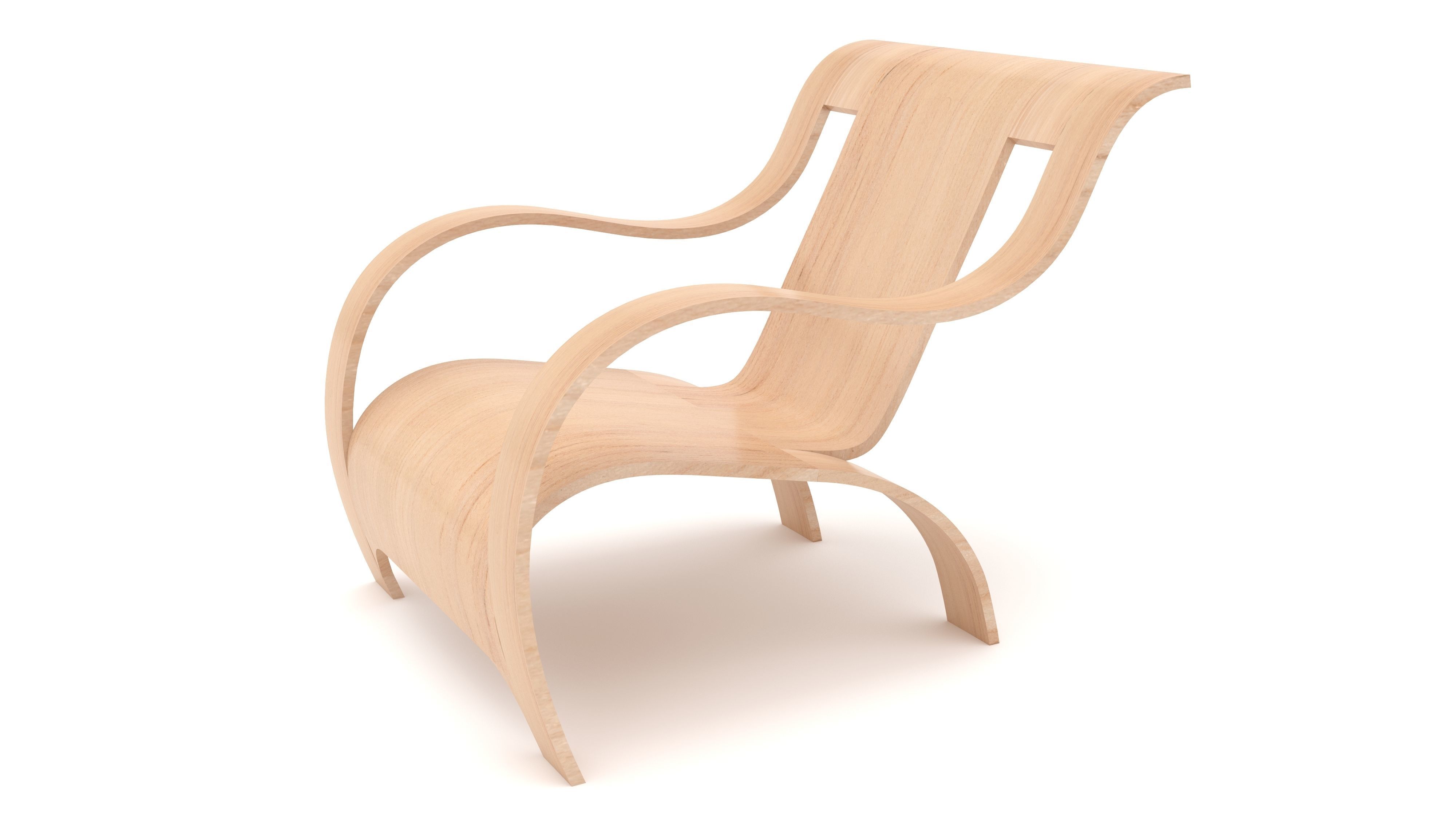 Armchair Summers Gerald 3D model_4