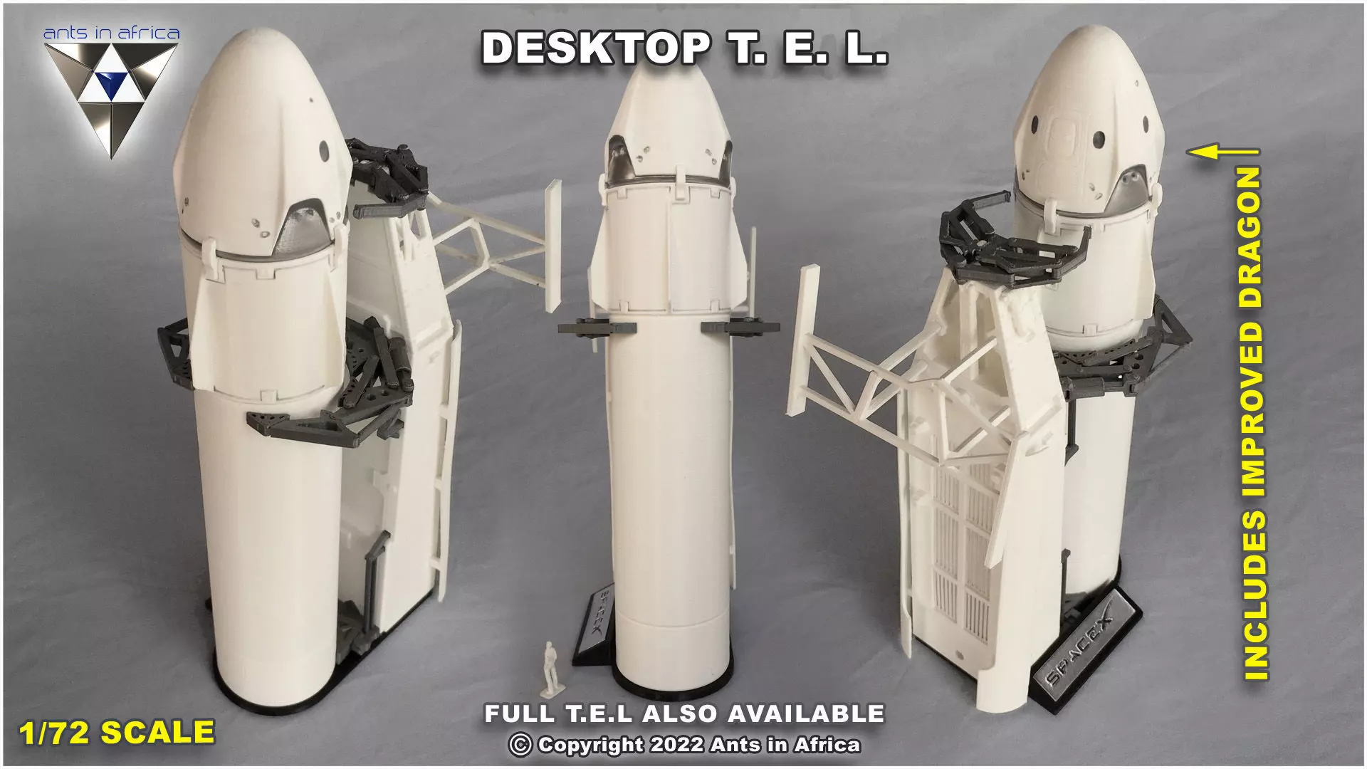 Strongback Desktop Display Model Free 3D print model