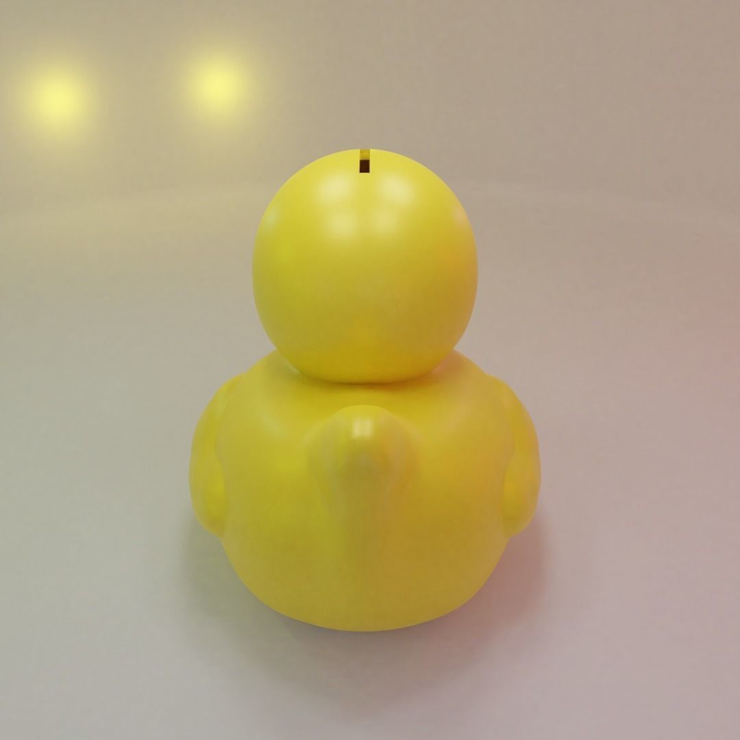 Ducky Bank 3D print model_2