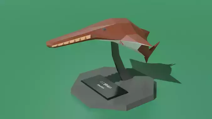 Desktop Mascot Sawfish