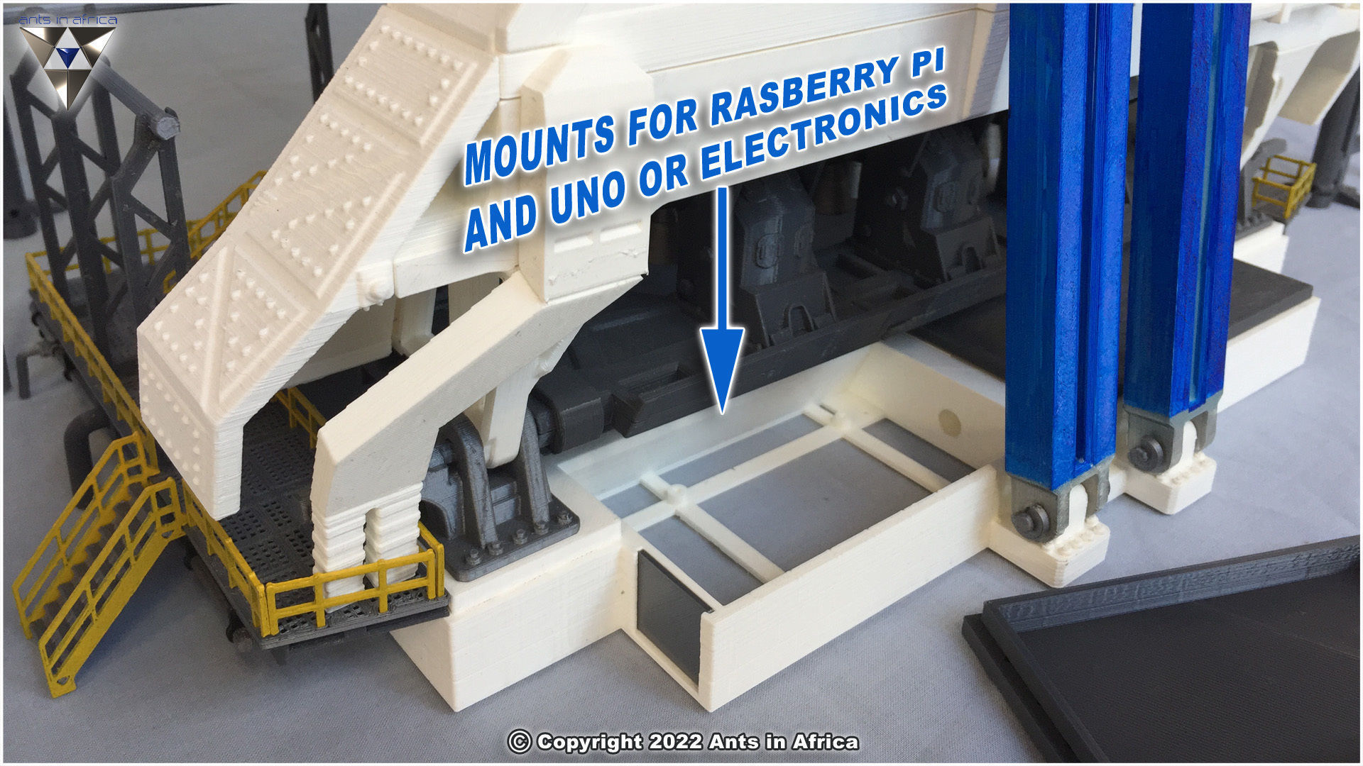 Strongback Stand For Falcon 3D print model_6
