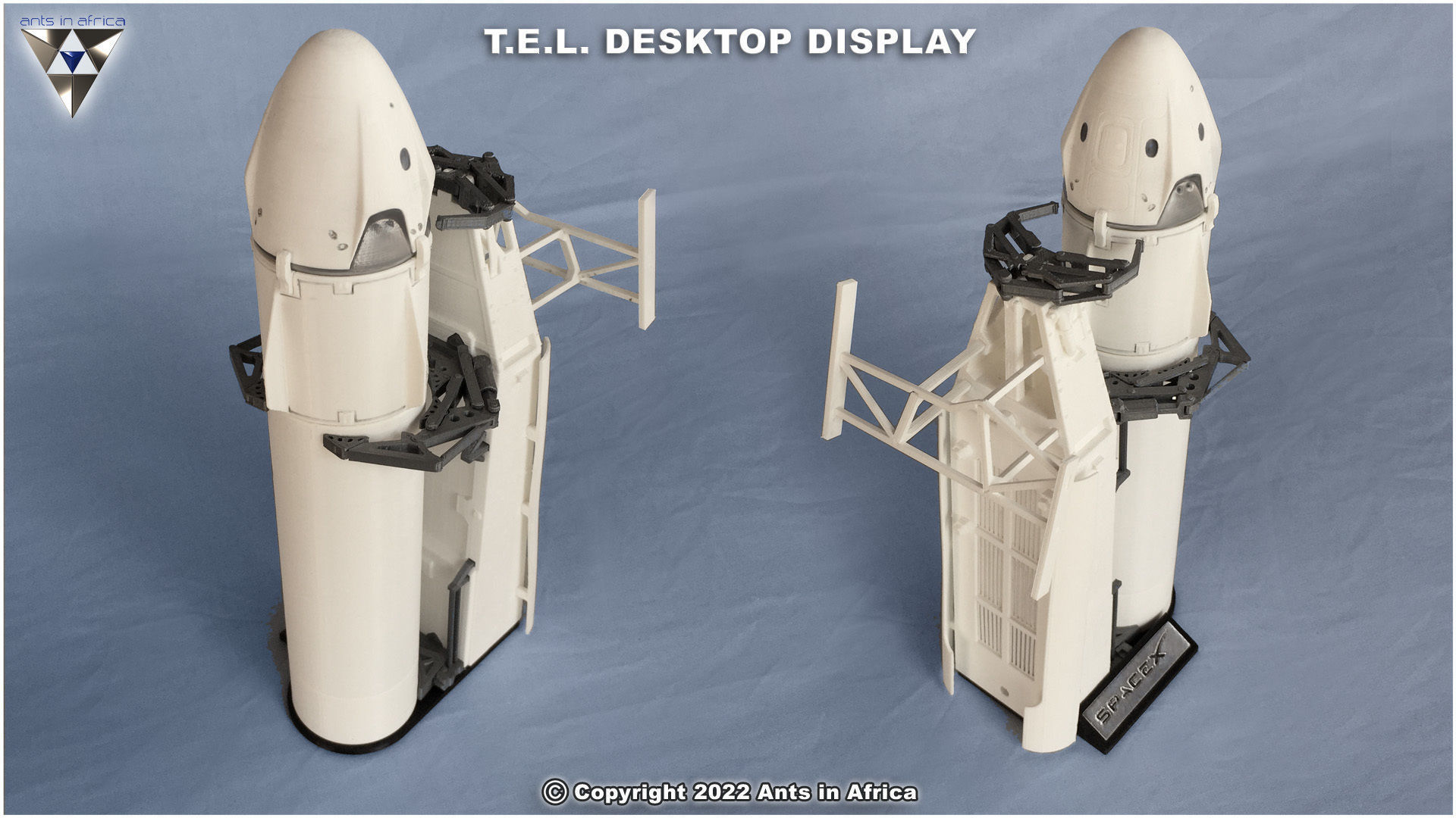 Strongback Stand For Falcon 3D print model_9