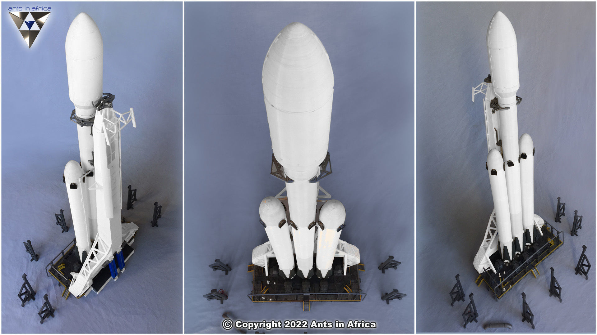 Strongback Stand For Falcon 3D print model_11