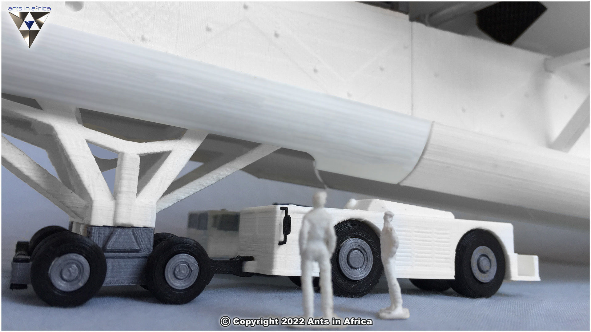 Strongback Stand For Falcon 3D print model_8