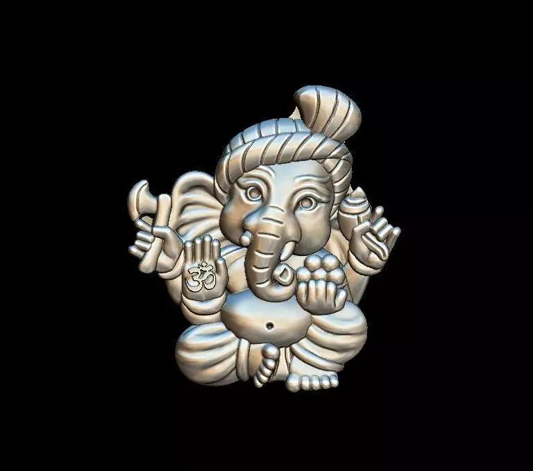 Ganesh Baby Elephant 3D print model