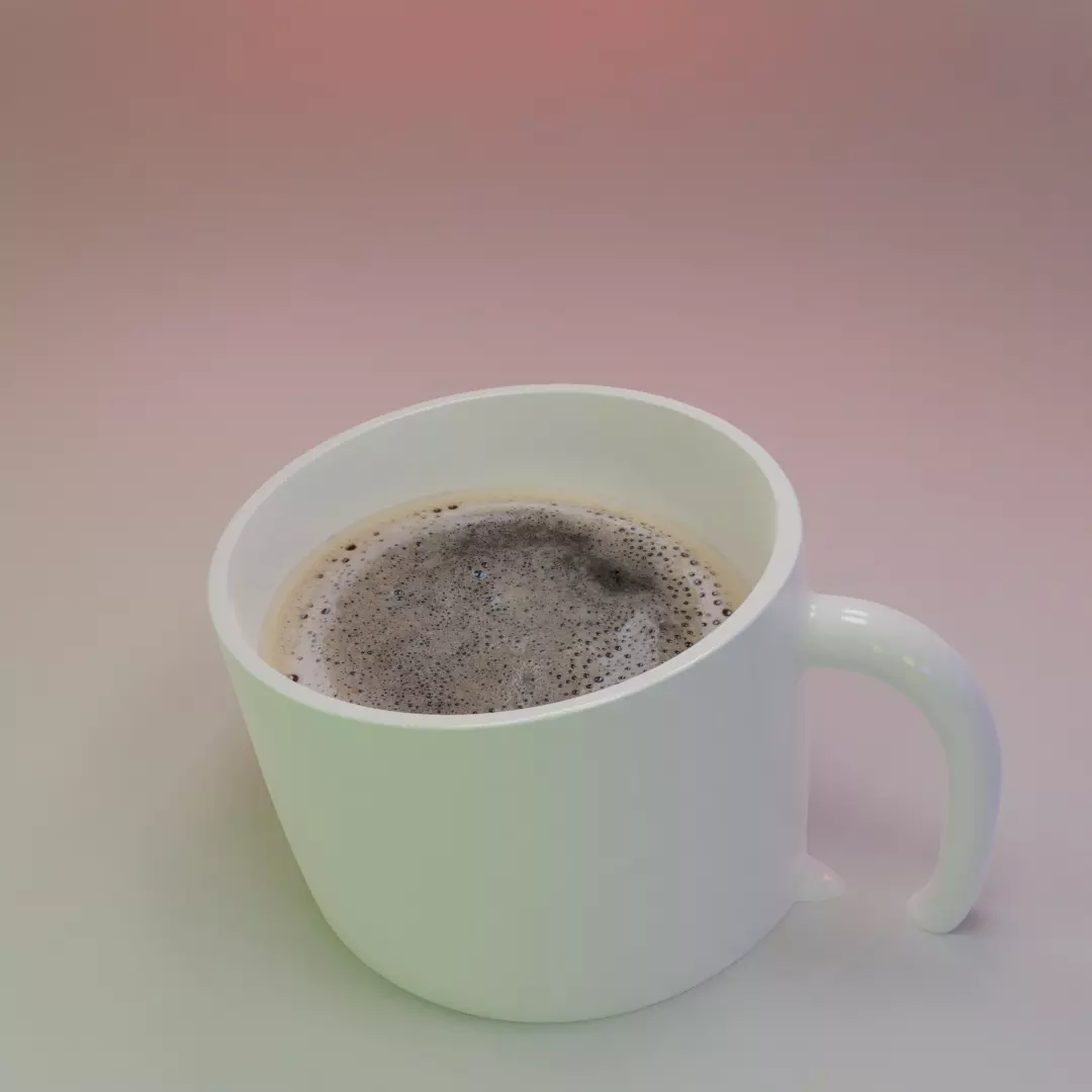 Sunken Mug 3D print model_0