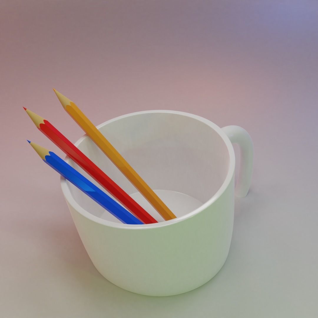 Sunken Mug 3D print model_2