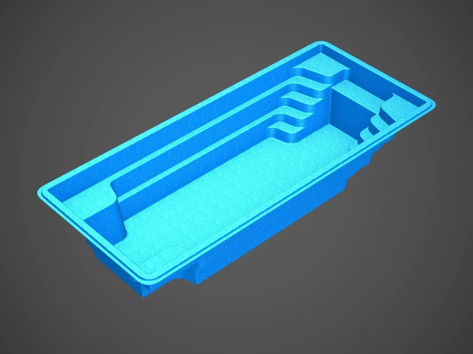 Oscar swimming pool 3D model_0