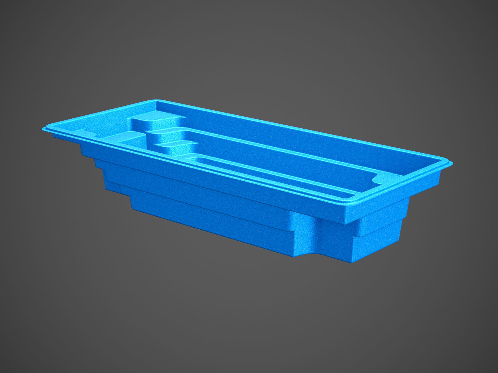 Oscar swimming pool 3D model_6