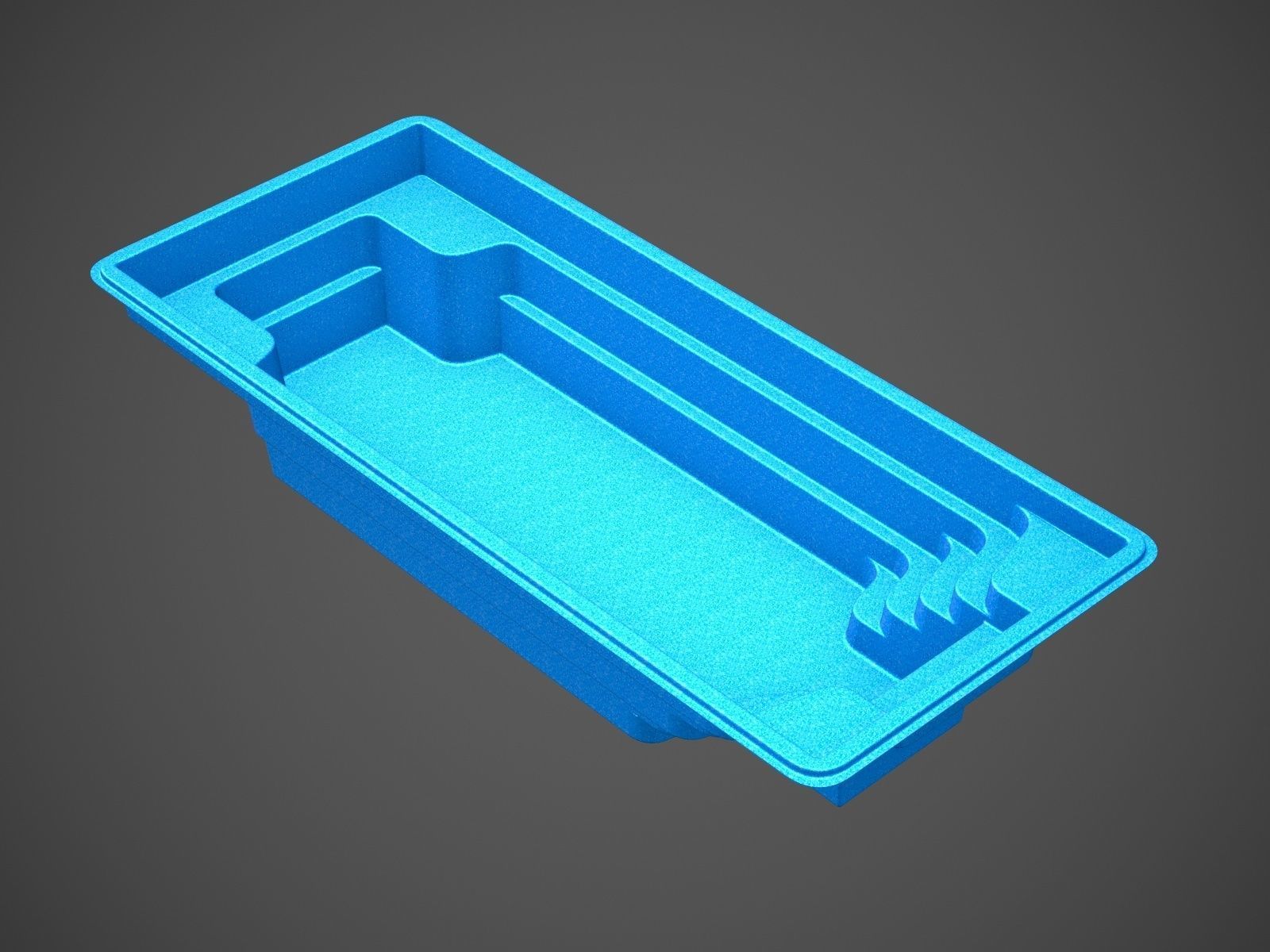 Oscar swimming pool 3D model_8