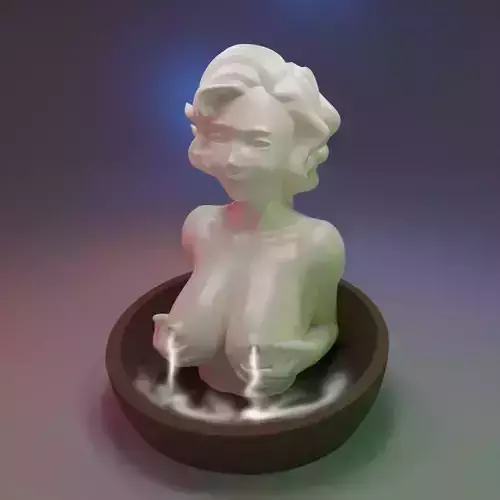Backflow Incense Burner Breast