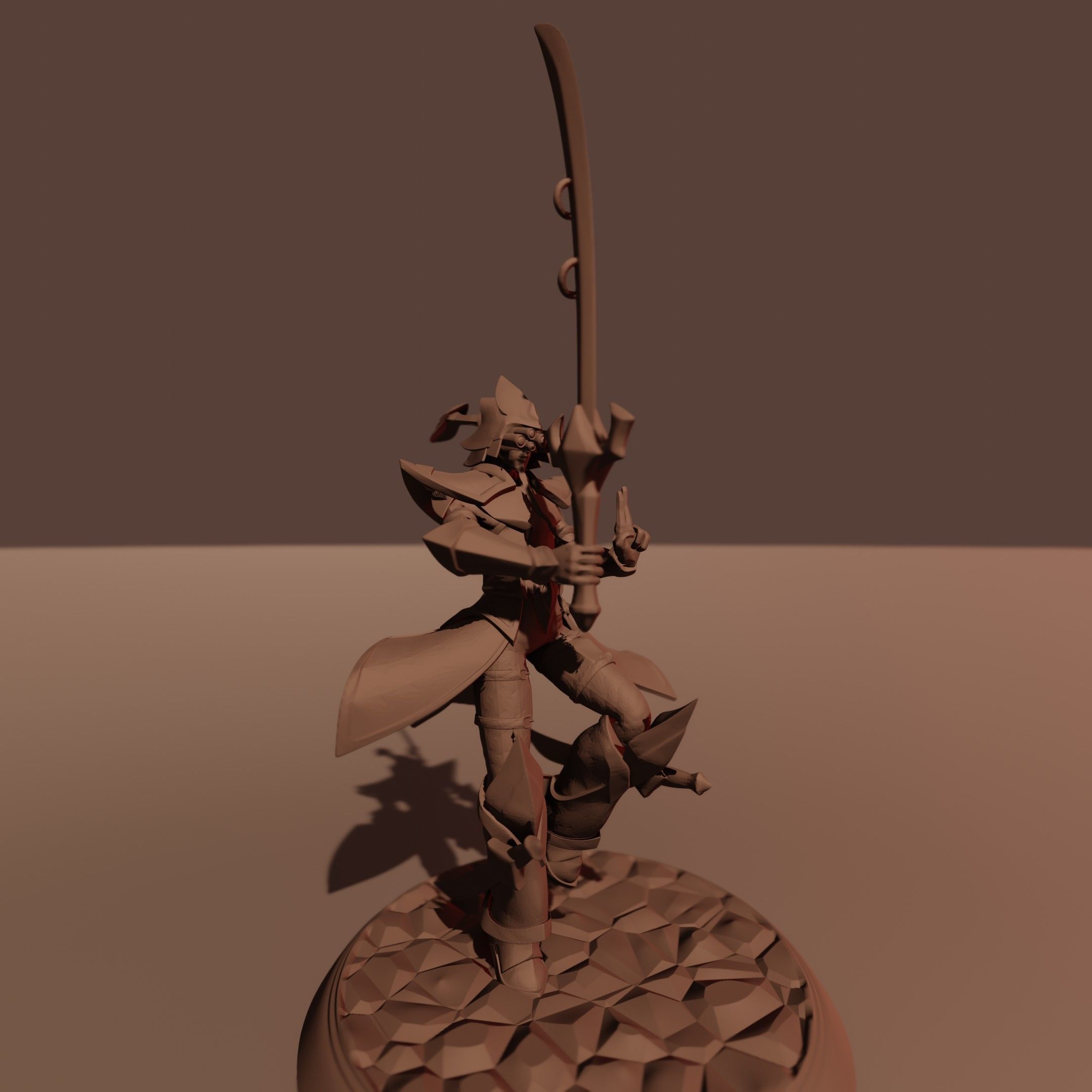 MASTER YI THE WUJU BLADESMAN 3D print model_1