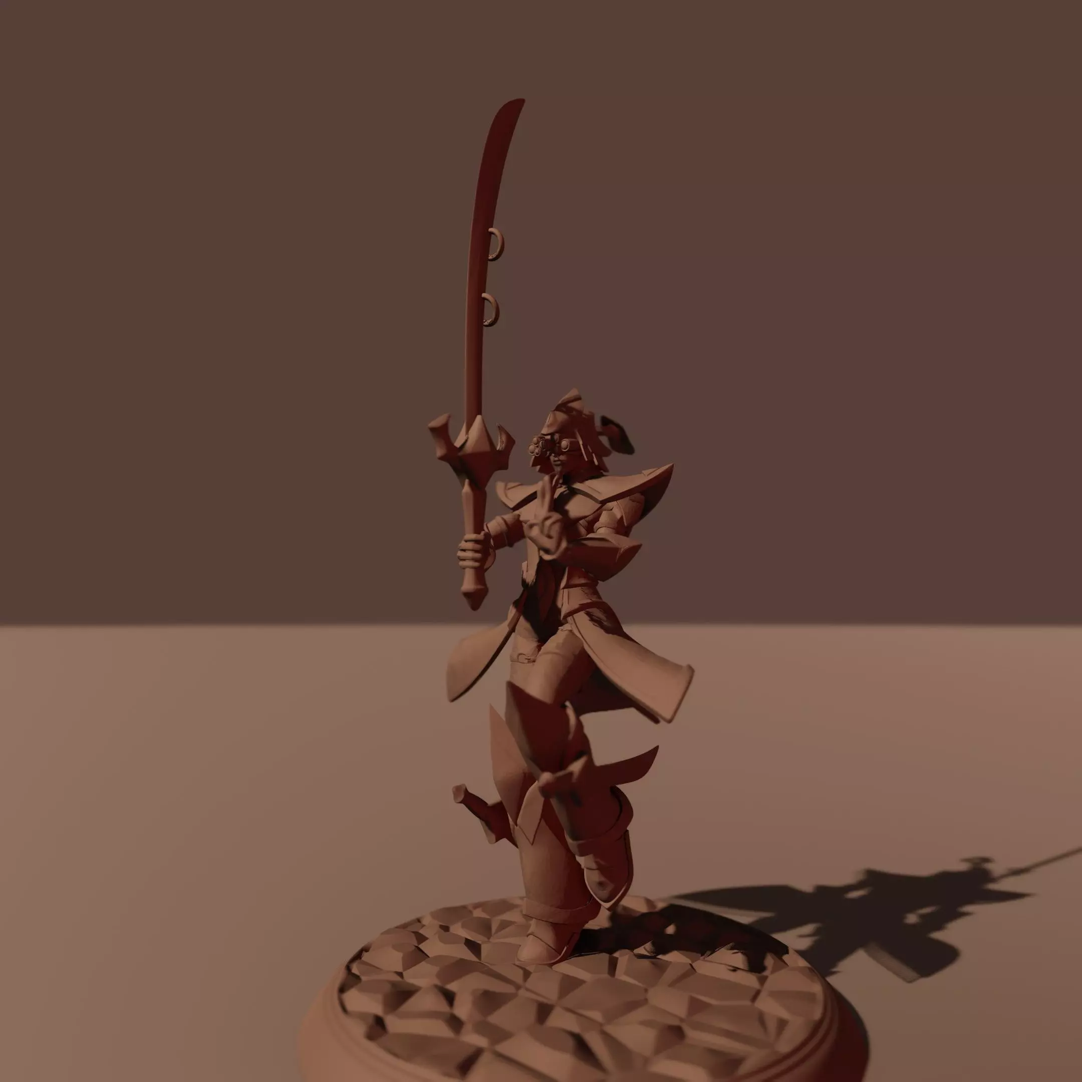 MASTER YI THE WUJU BLADESMAN 3D print model_0