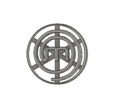 Master chef cookie cutter 3D print model_1