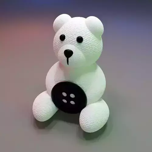 Tiny Bear Button
