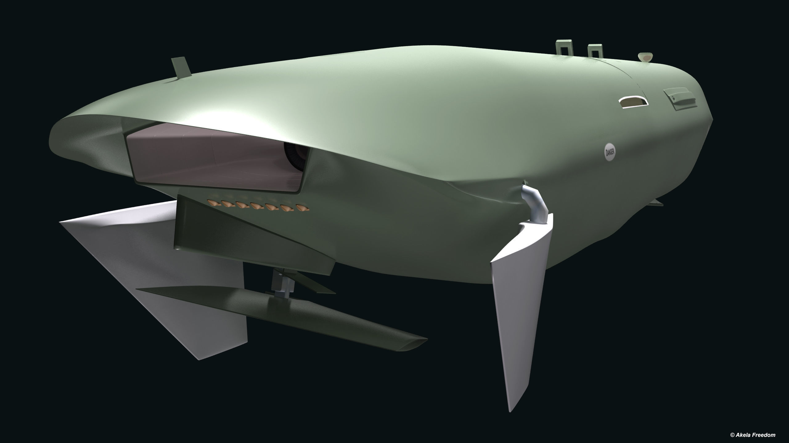 AGM-129 ACM Missile 3D model_10