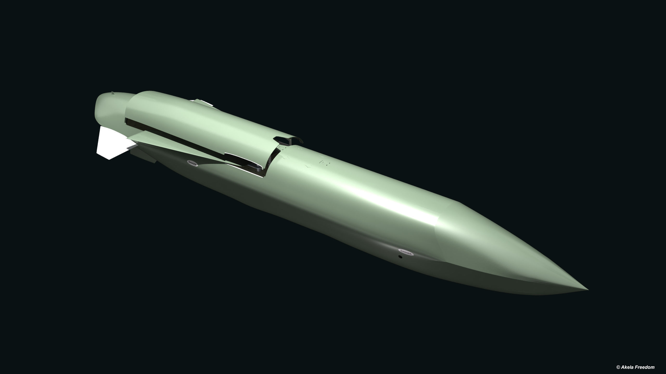 AGM-129 ACM Missile 3D model_2