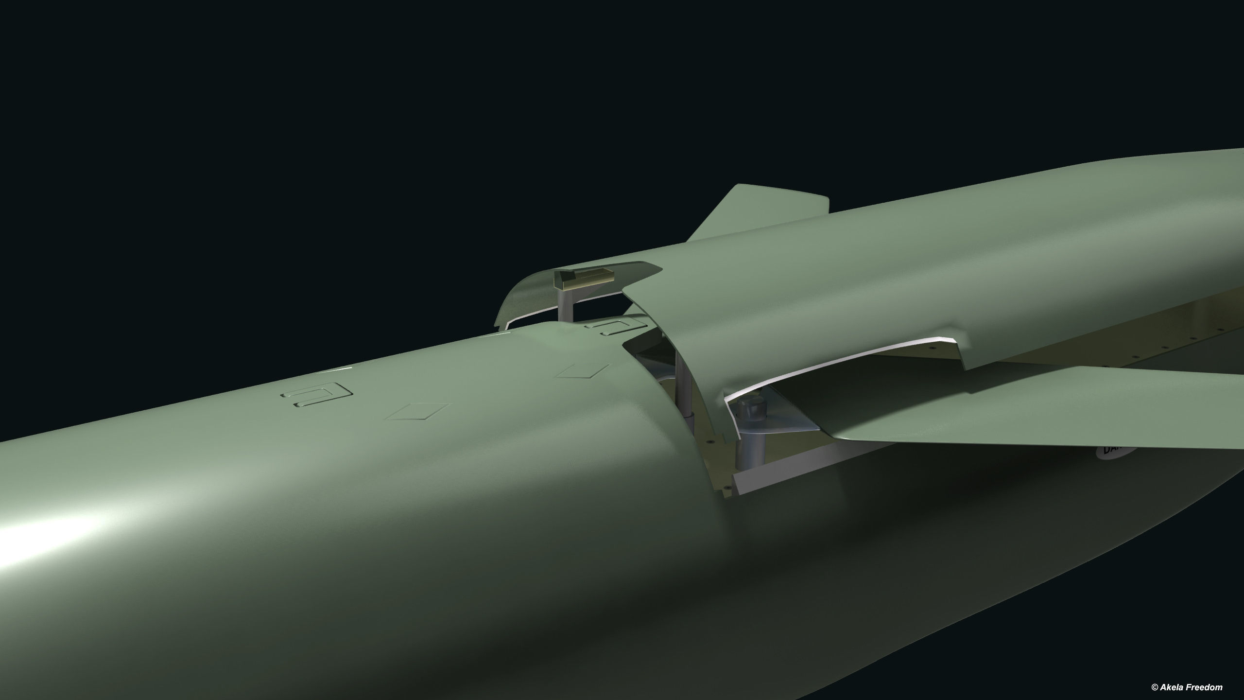 AGM-129 ACM Missile 3D model_14