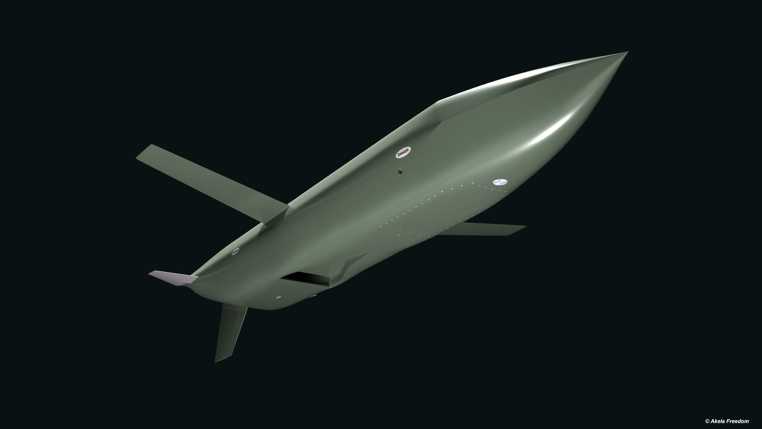 AGM-129 ACM Missile 3D model_8