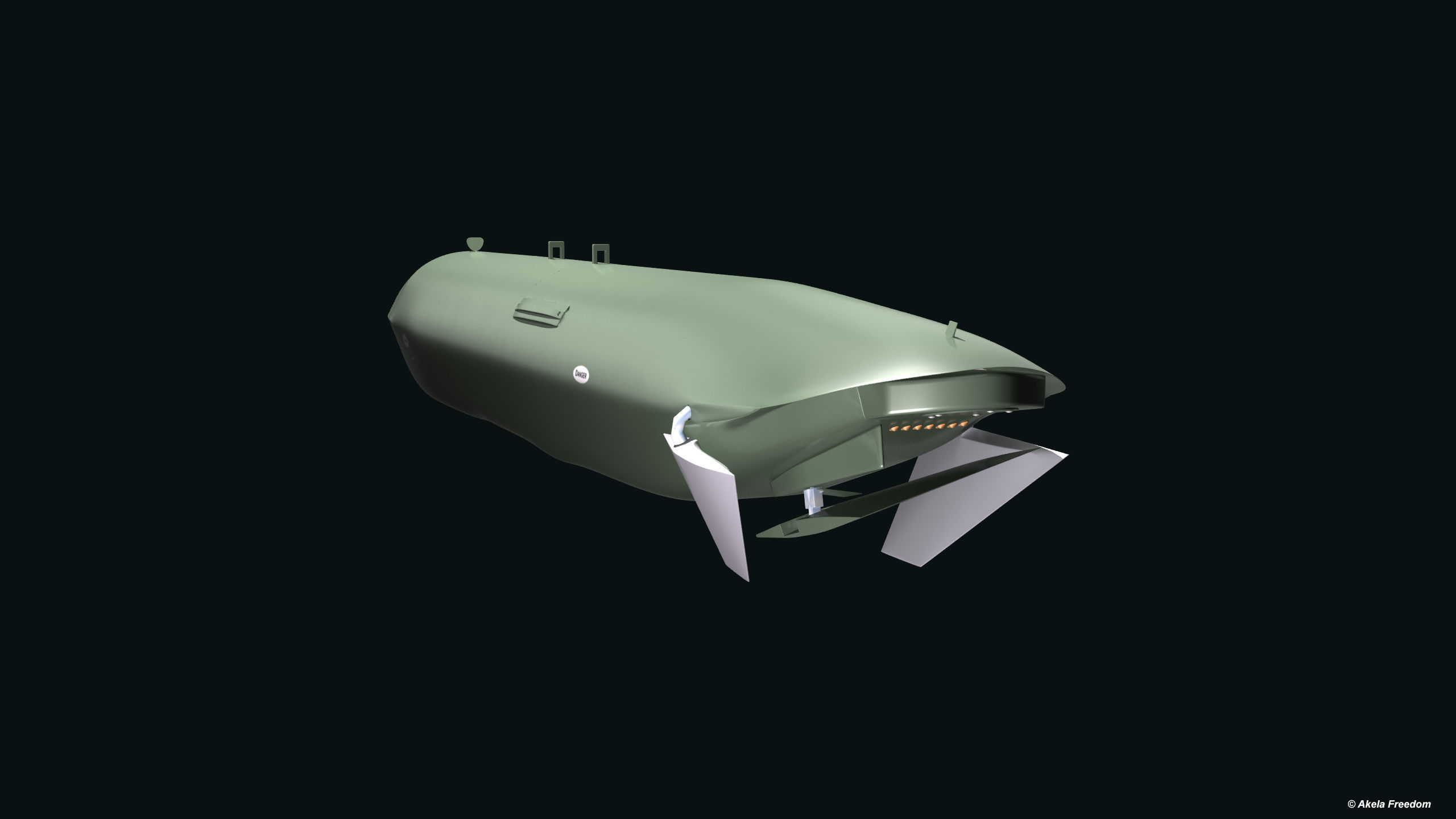 AGM-129 ACM Missile 3D model_4