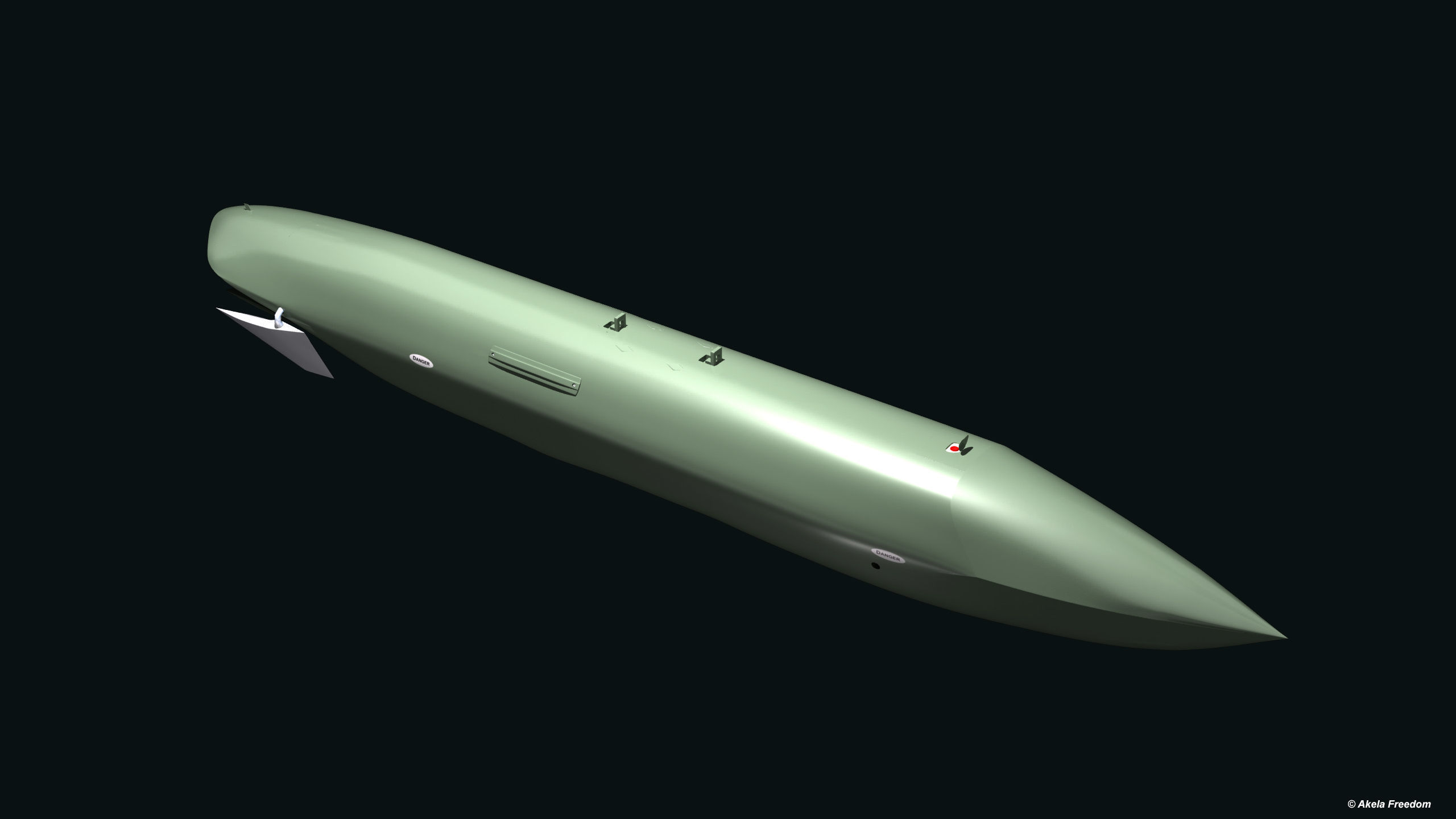 AGM-129 ACM Missile 3D model_1