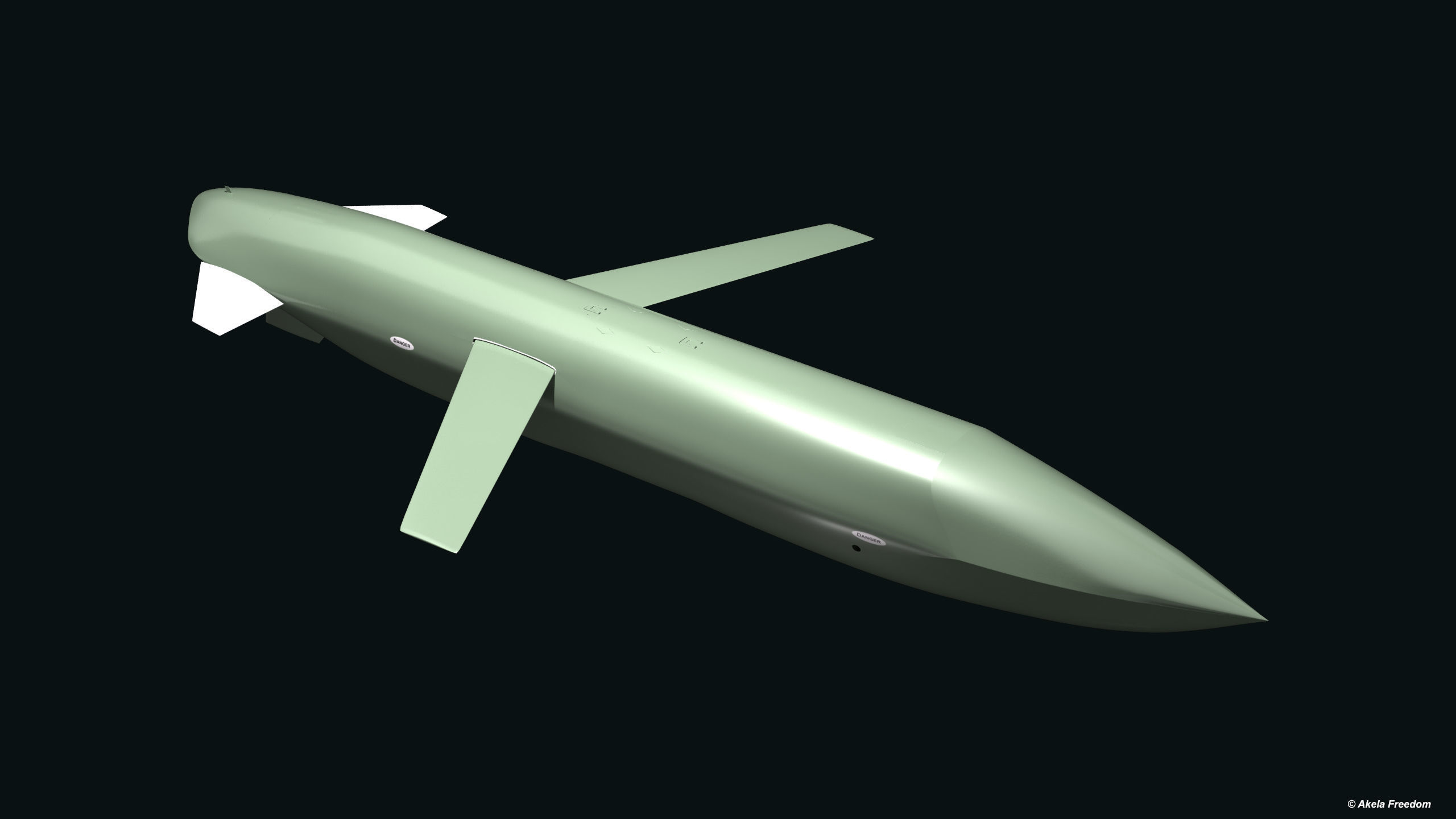 AGM-129 ACM Missile 3D model_3
