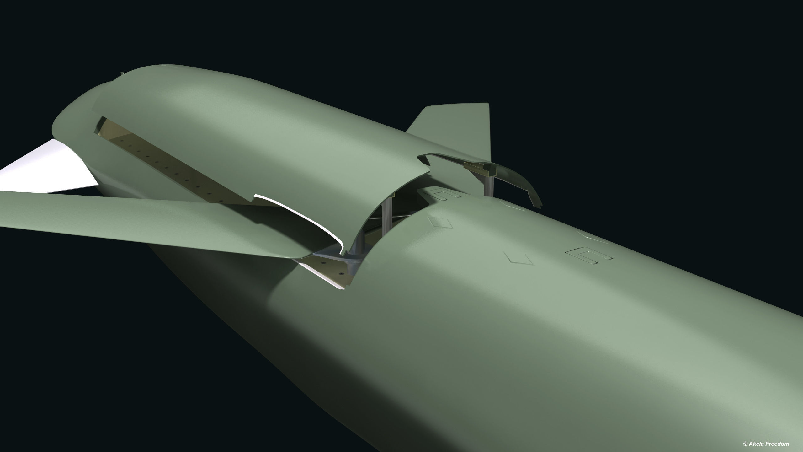 AGM-129 ACM Missile 3D model_15
